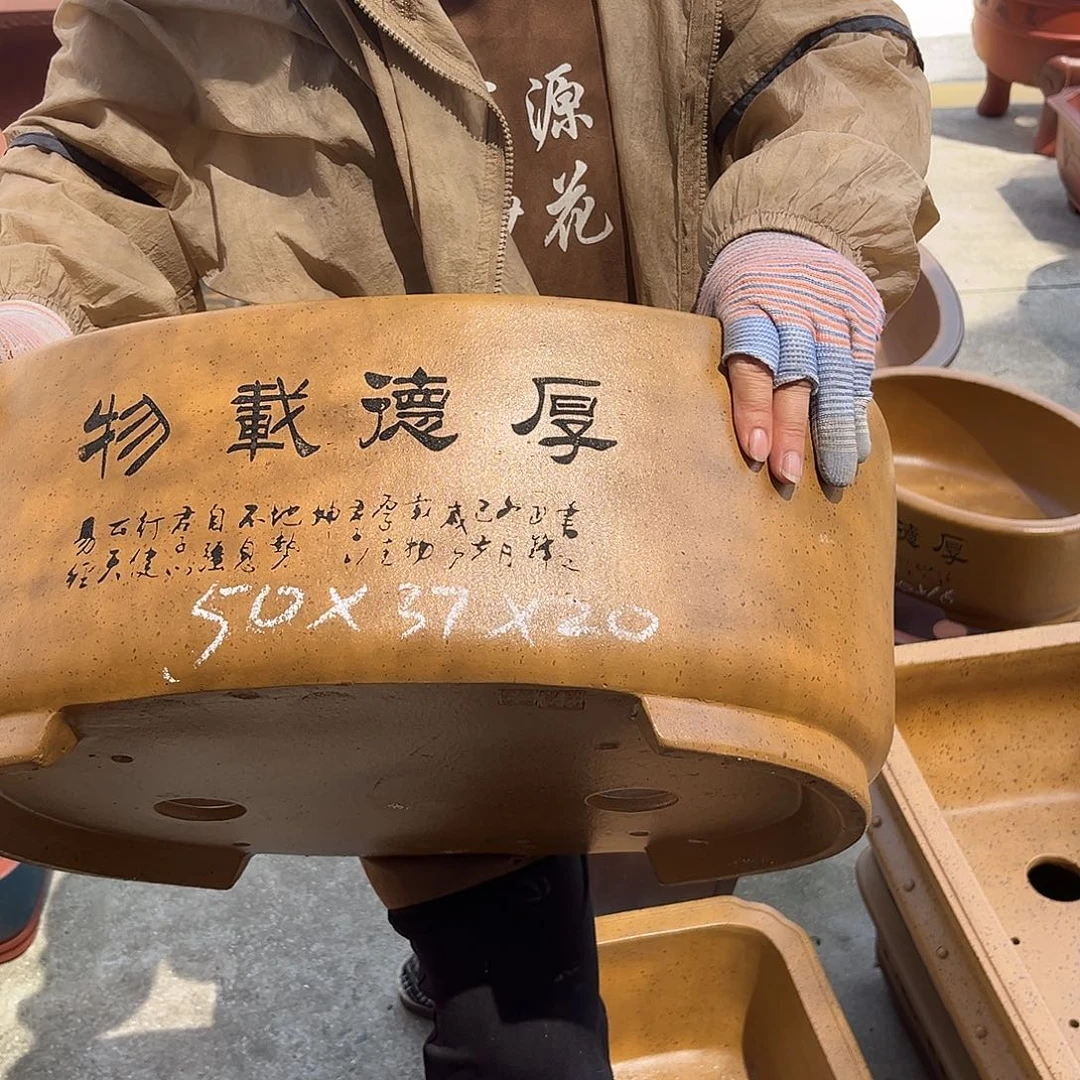 紫砂花盆盆景艺术