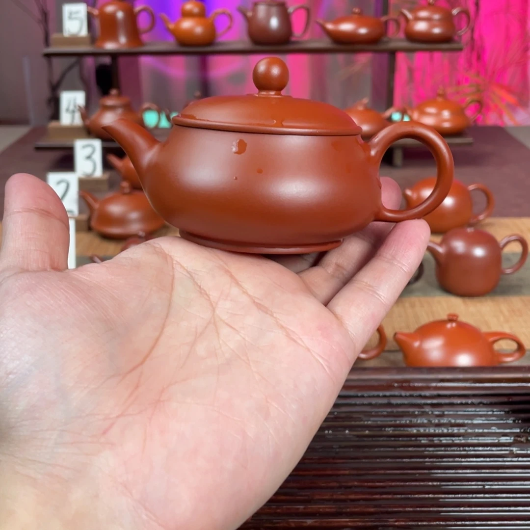 阿****紫砂茶壶精工超薄明炉120cc