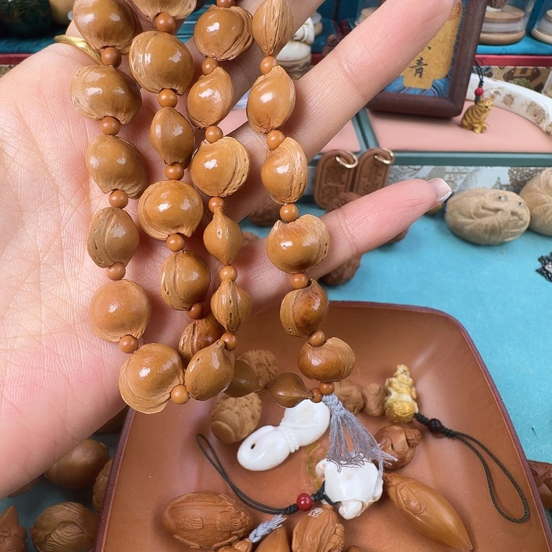 手串/手链橄榄核核潮核雕手工制作