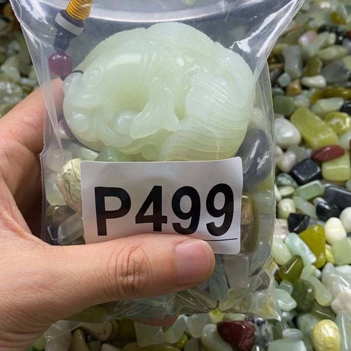 蛇纹石玉未镶嵌鱼缸石