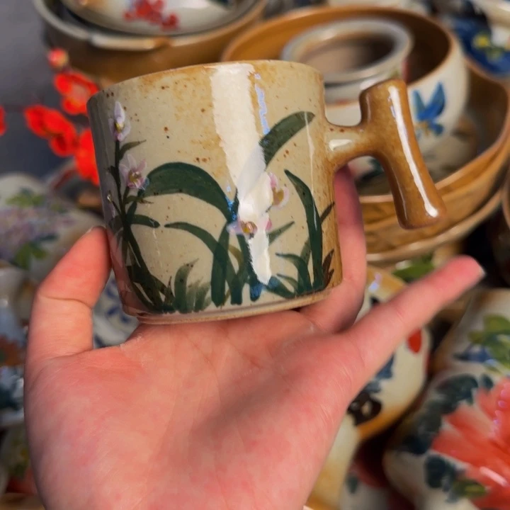 瓷片景德镇陶瓷手工手绘