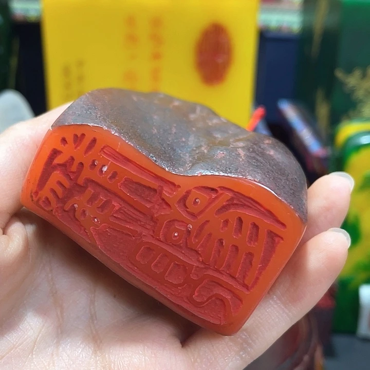 寿山石印石篆刻印章引首章闲章姓名章生日礼物