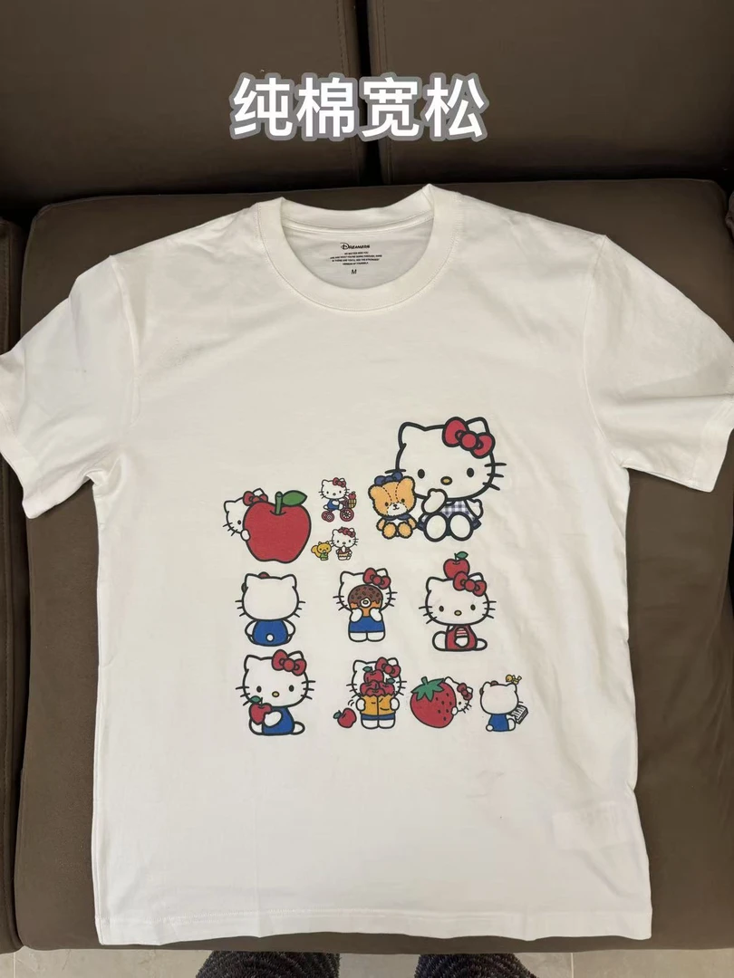 K门永存（宽松纯棉）纯棉半袖/长袖棉质数码直喷宽松印花T恤