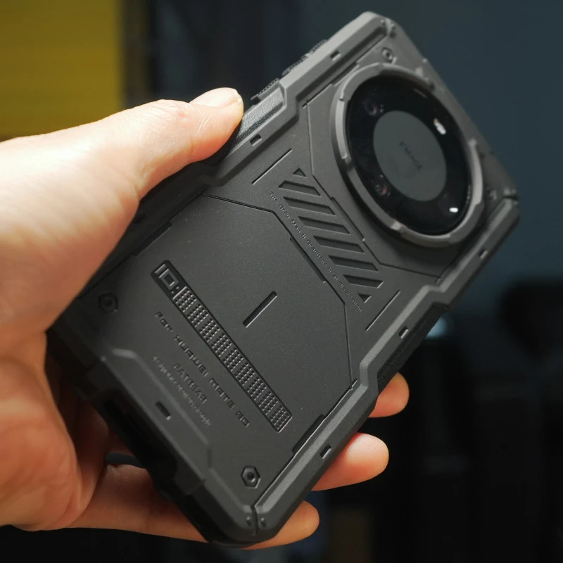 灰人II适用华为Mate60/Pro/+战术防摔手机壳石墨烯降温手机套