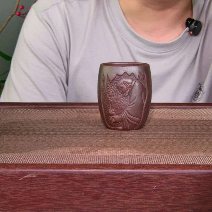 茶杯紫砂高货放漏