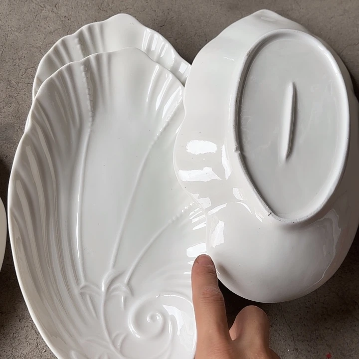 碟微瑕介意勿拍……3个海带