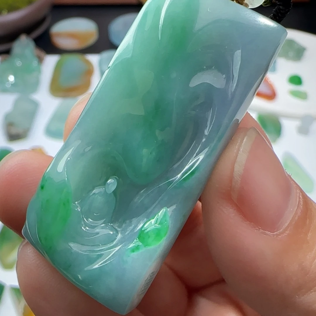 定制翡翠未镶嵌材料