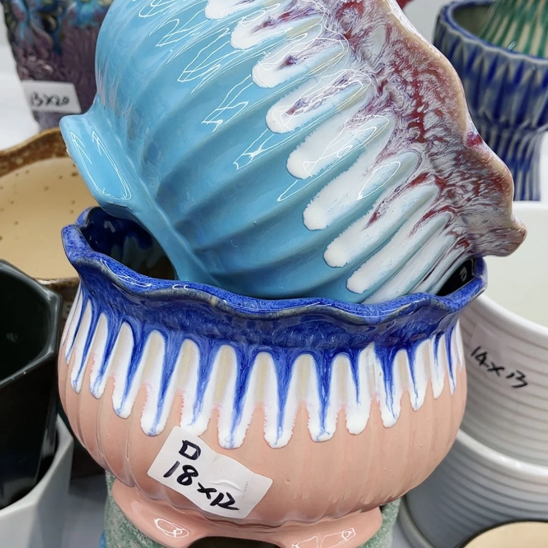 【闪购商品】陶瓷多肉绿植陶瓷花盆