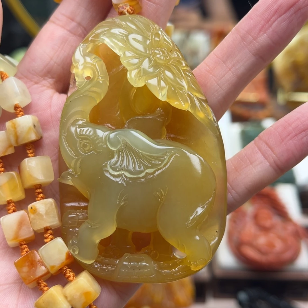 未镶嵌岫玉挂件挂件