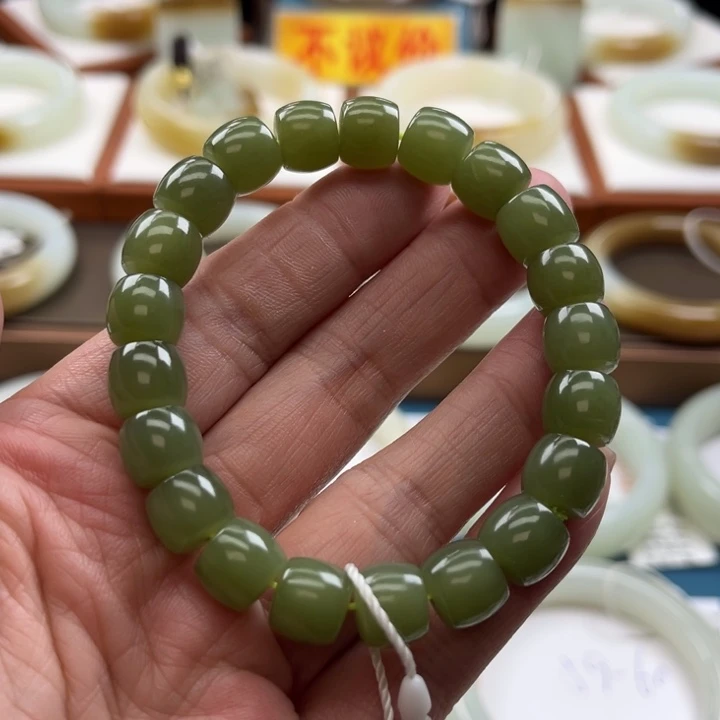 和田玉手链未镶嵌