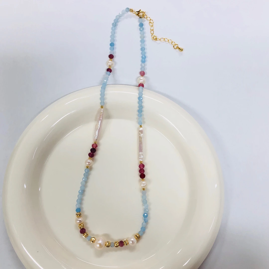 天然淡水珍珠项链   XL3214