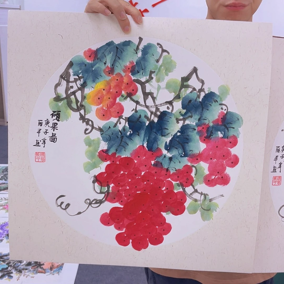 国画宣纸国画纯手绘作品