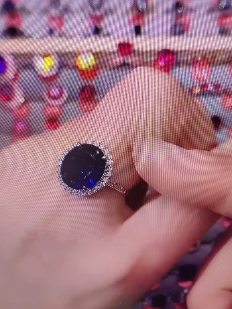 斯里兰卡皇家蓝蓝宝石S925银镶嵌（7克拉）