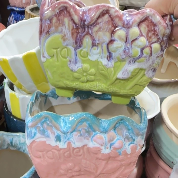 凑9块包邮，有孔，花盆