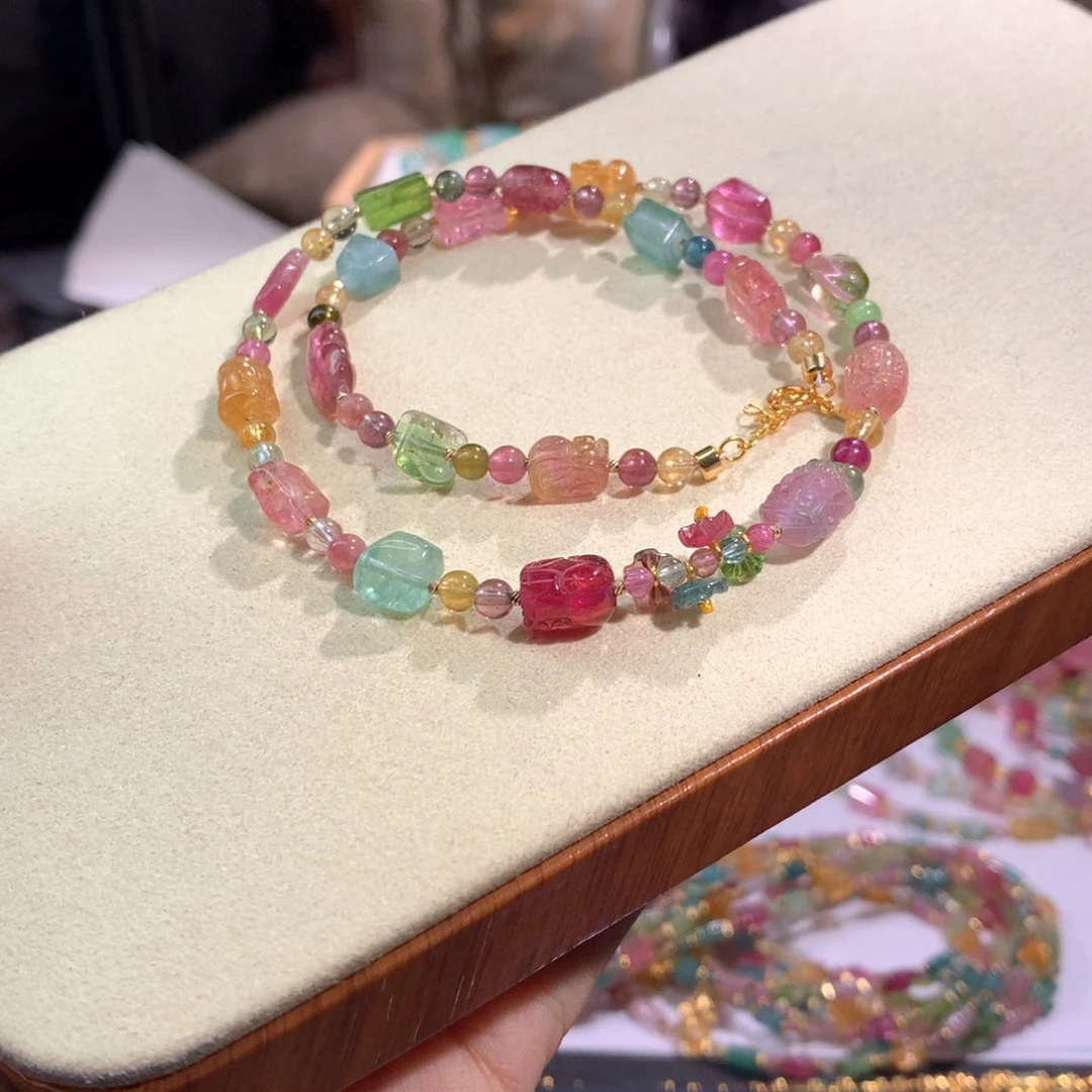 未镶嵌多样性发货其一碧玺