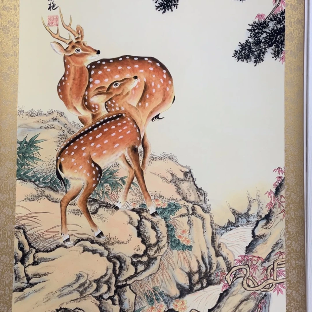 国画老师手绘带运险w