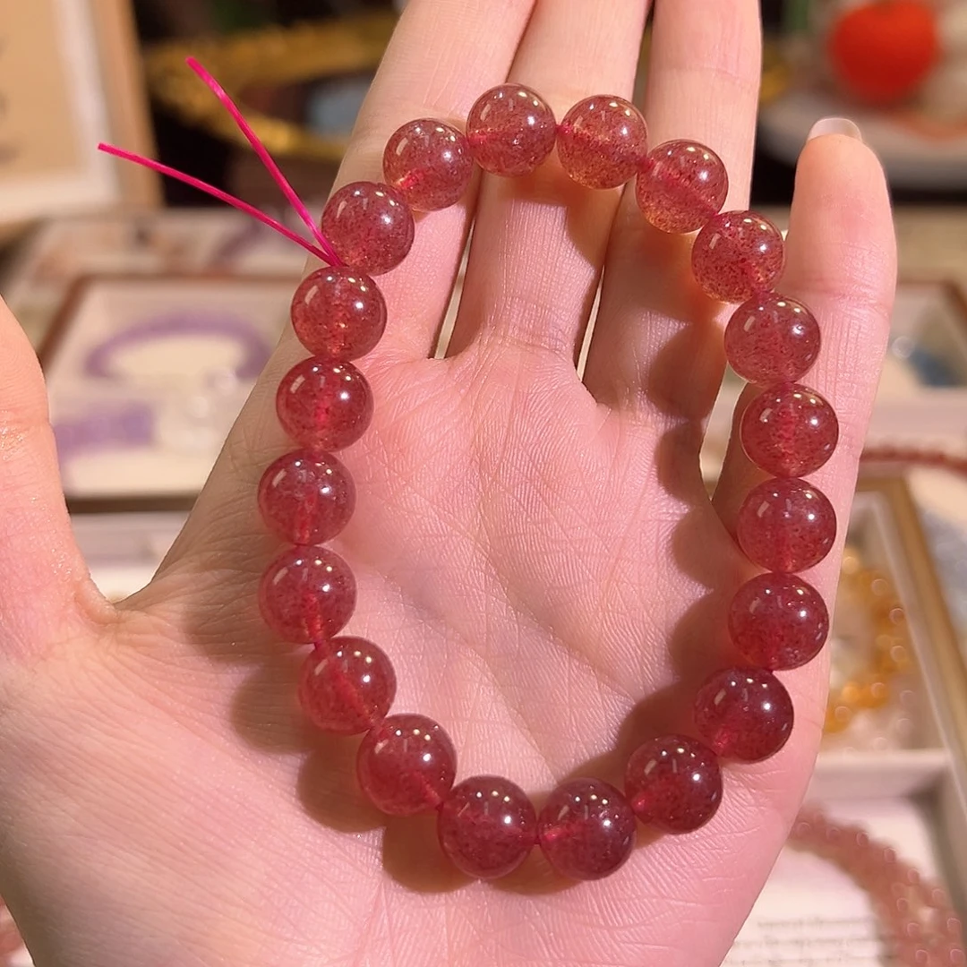 水晶手链未镶嵌草莓晶