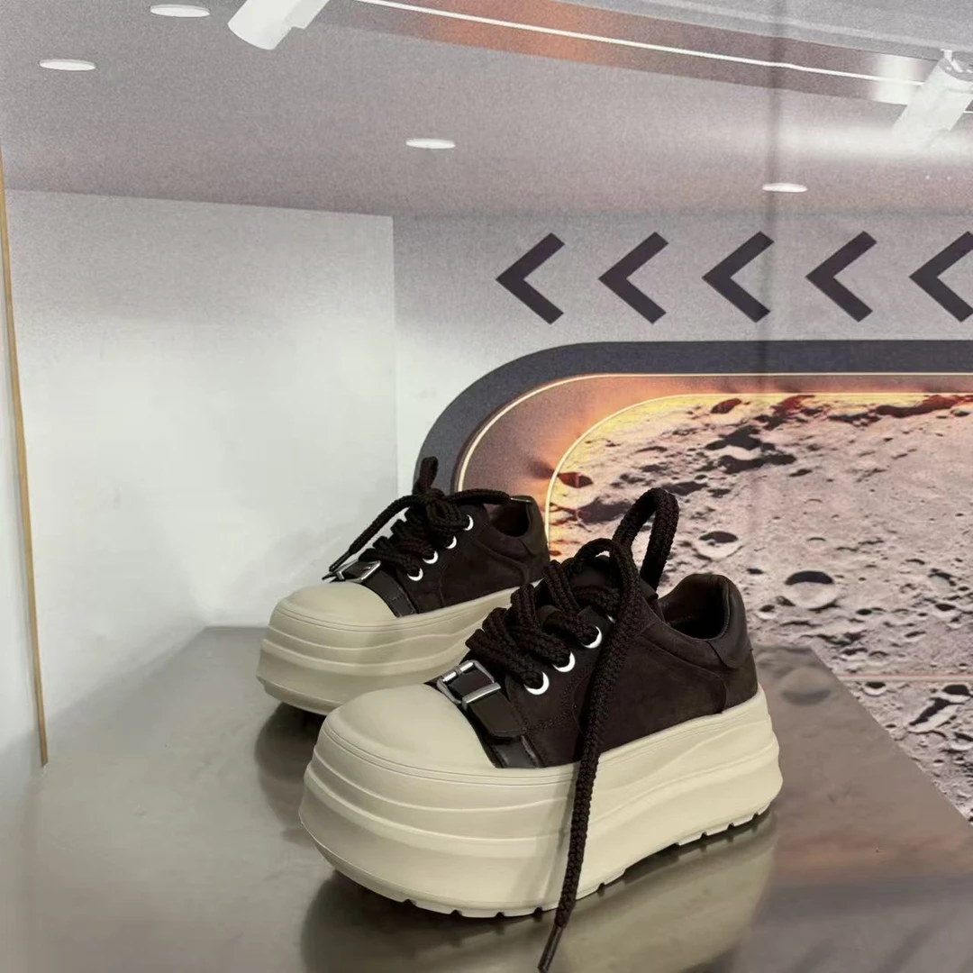 2281-81秋款新款2025圆头系带韩版简约休闲板鞋潮流百搭ins