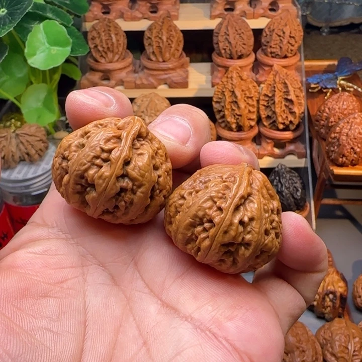 文玩核桃把件D**m小木船1235