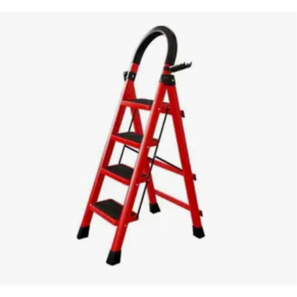 梯子家用折叠梯室内外多功能人字步梯携登高爬楼梯随机发 JX