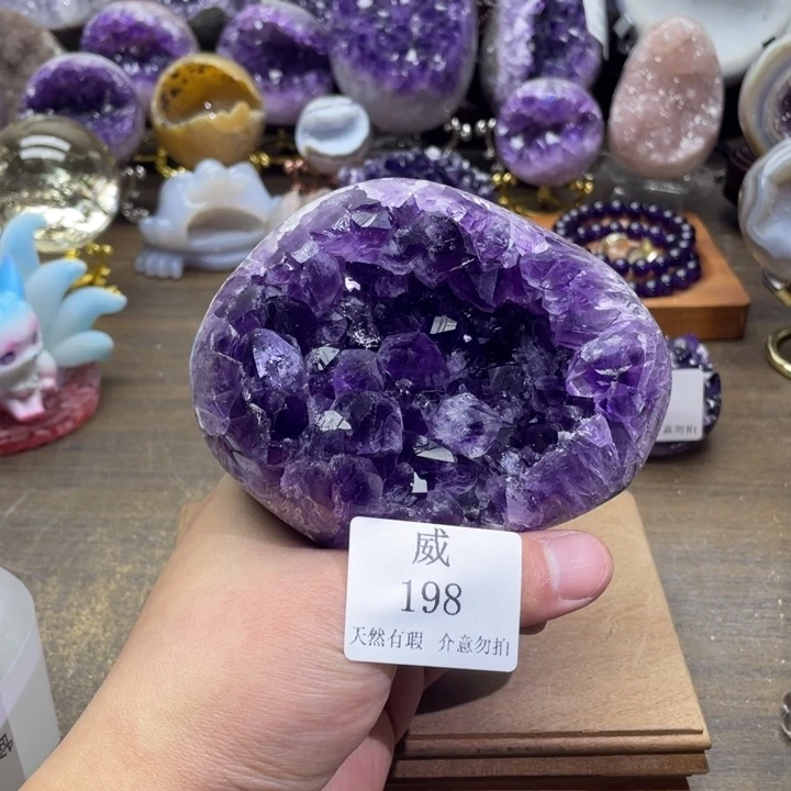 水晶未镶嵌珠宝半成品