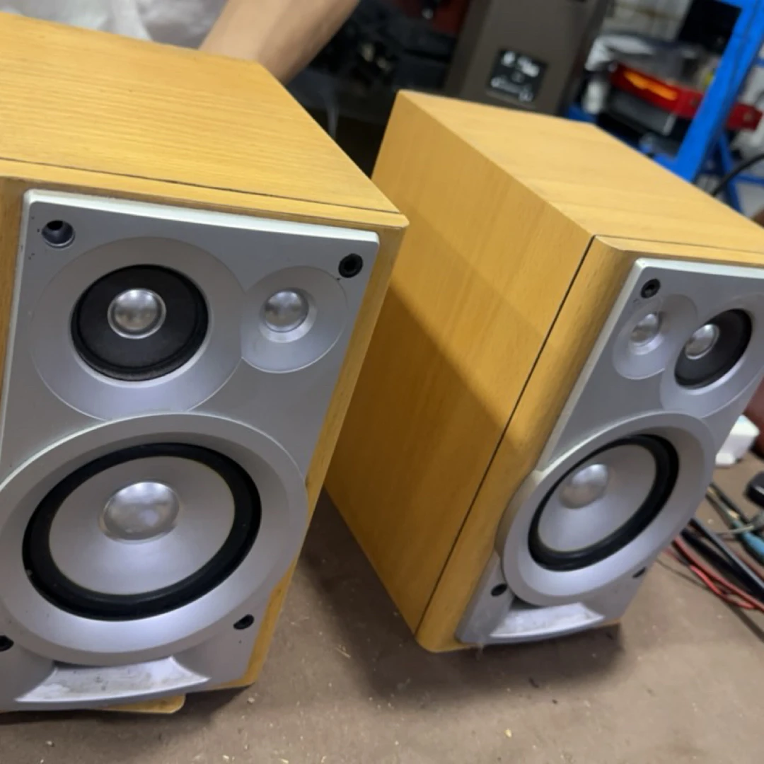 8新 三洋 小书架音箱