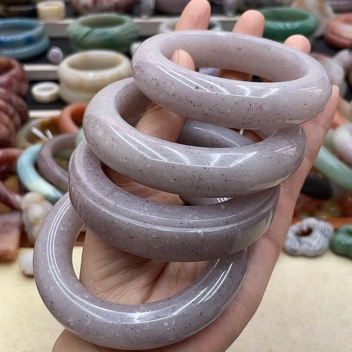 石英质玉圈口59未镶嵌