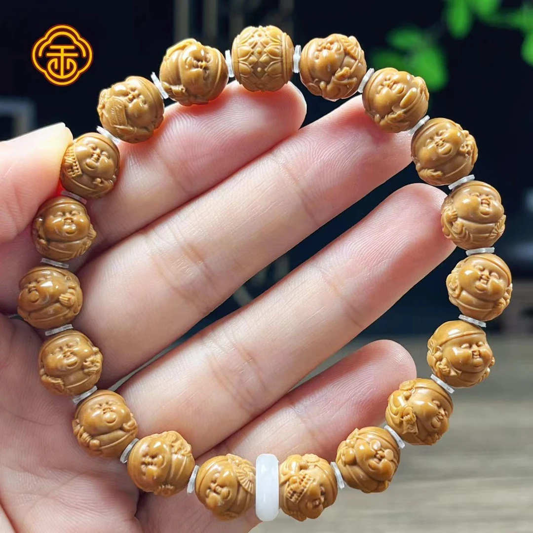 猴头核桃  1.0歪财神  猴头手串 HTCS-4069