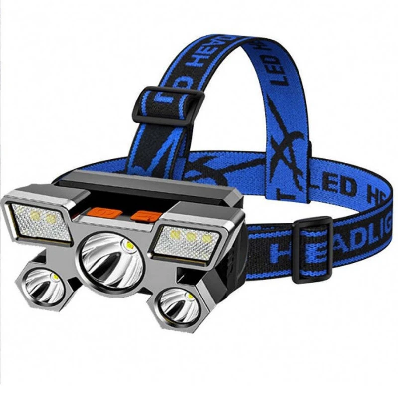 【全国包邮】户外感应头灯强光头戴式长续航头灯钓鱼专用led夜钓灯