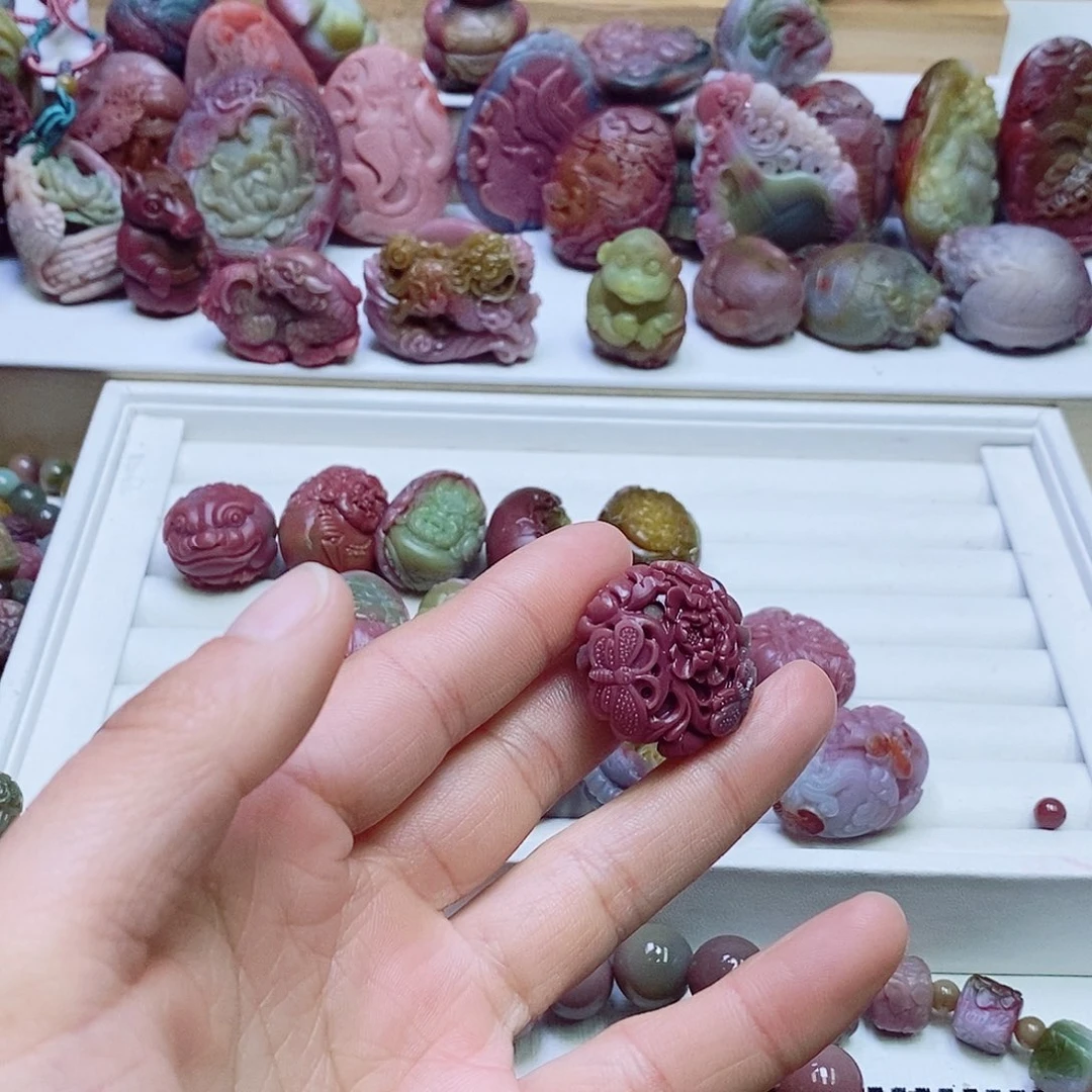 玛瑙/玉髓盐源玛瑙未镶嵌