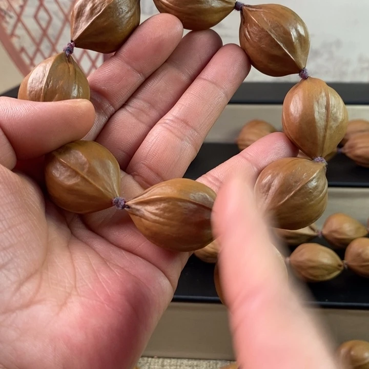 橄榄核手串/手链橄榄核23。四花