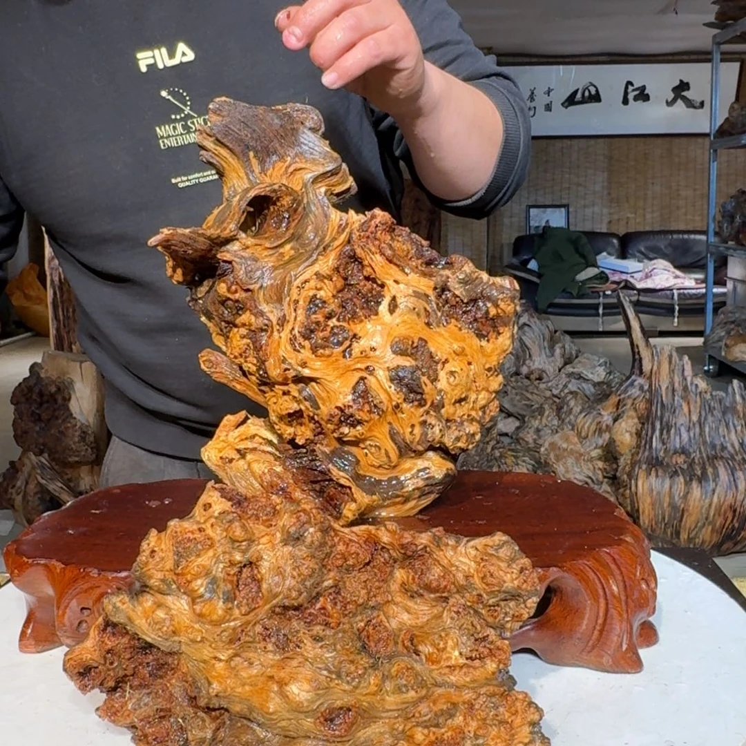 刘***丽琥珀木北沉香琥珀木摆件定向链接5