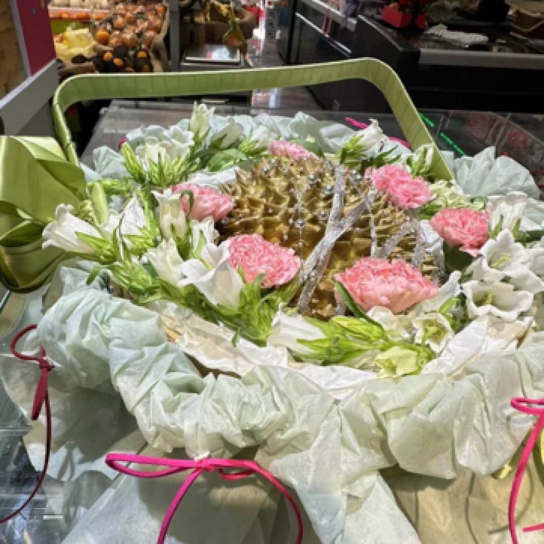 新鲜榴莲核小2.5kg金枕布基纳法索泰国