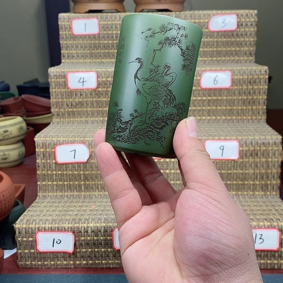 紫砂花盆我在等他