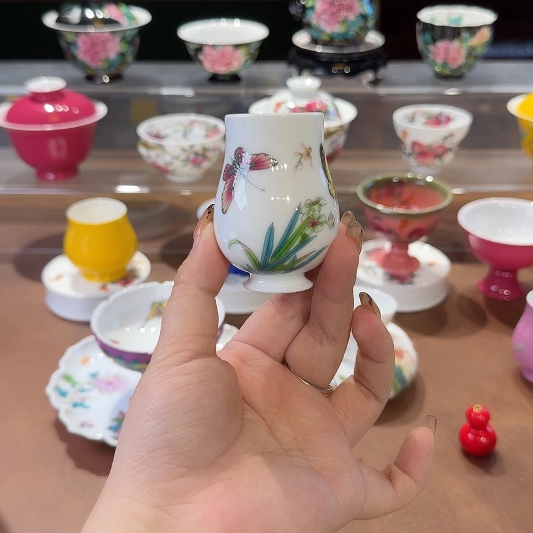 珐琅彩主人杯茶具系列