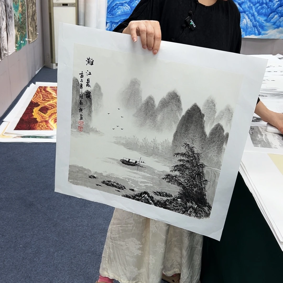 国画宣纸国画作品纯手绘