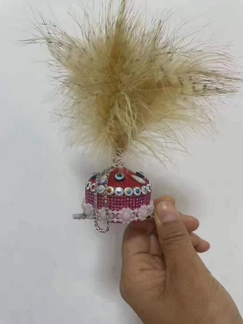 ukele tahya 卡子 羽毛花帽头饰女士