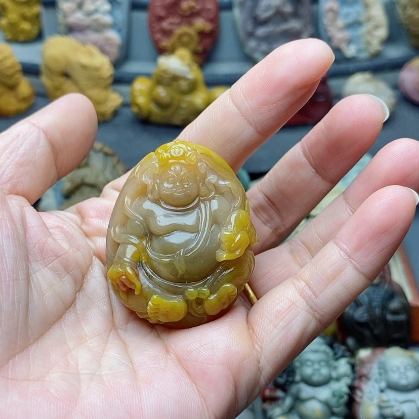【闪购商品】定制石英质玉吊坠未镶嵌