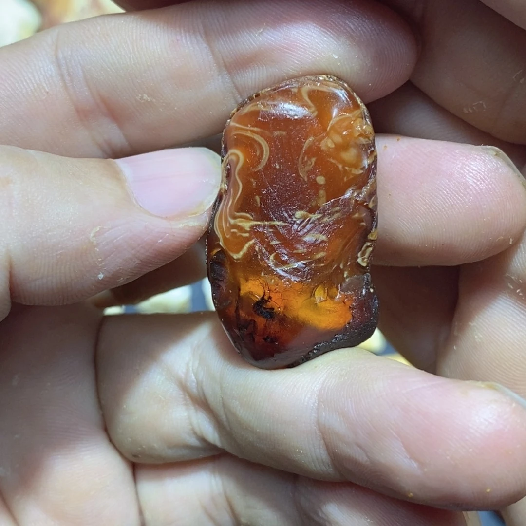 定制琥珀蜜蜡原石定制