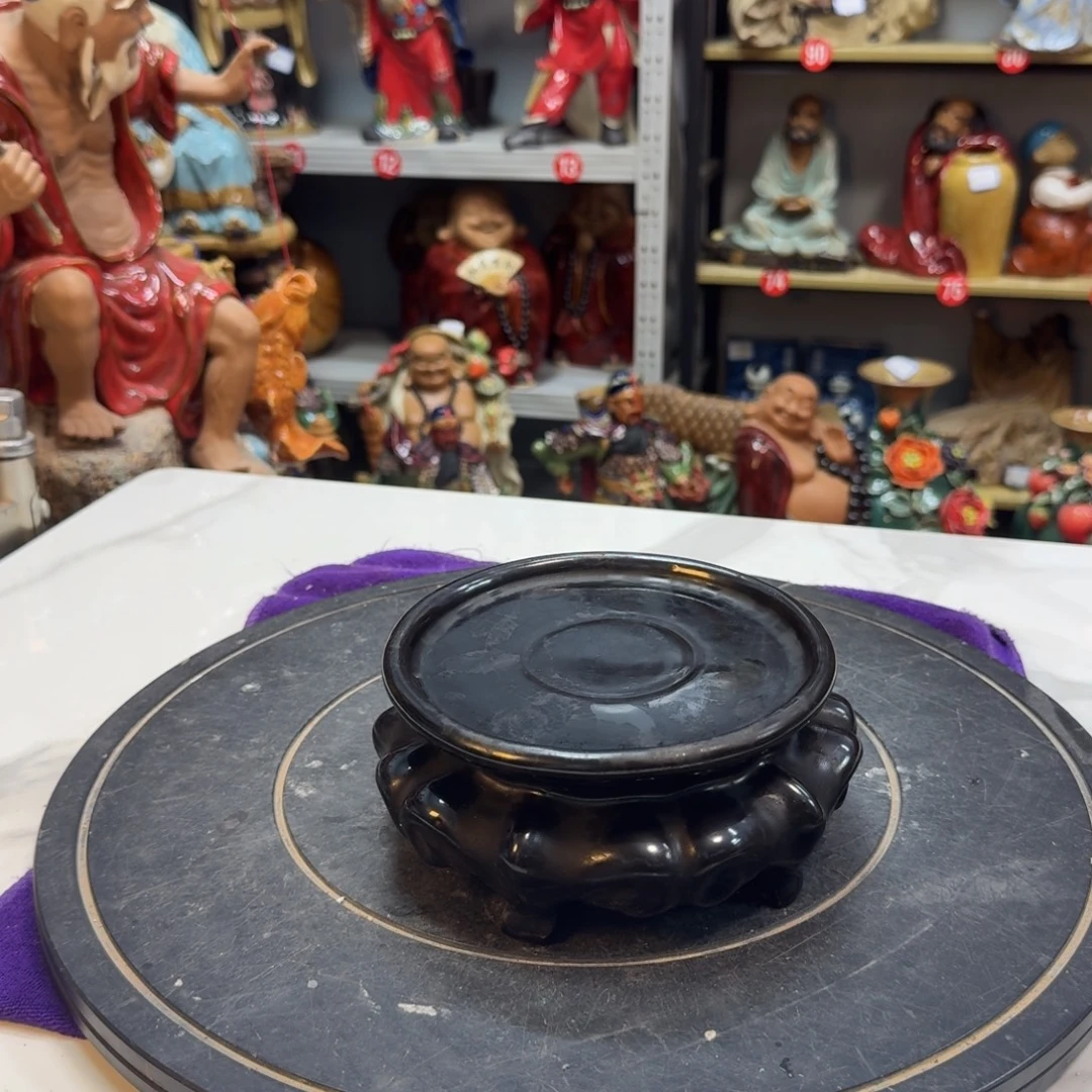 虫***子石湾窑陶瓷凳子一个