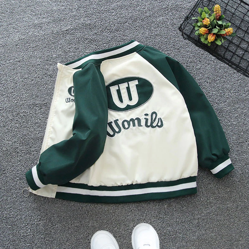 童泰【断码】男女童外套春秋款2025新款韩儿童洋气拼色上衣中大童