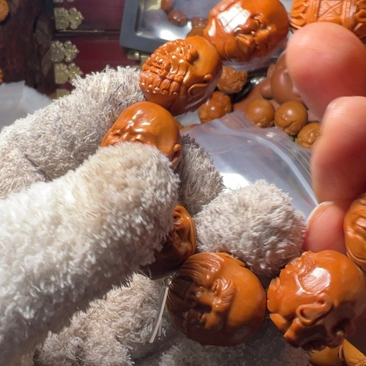 驺***吾橄榄核手串/手链2.1须派罗汉