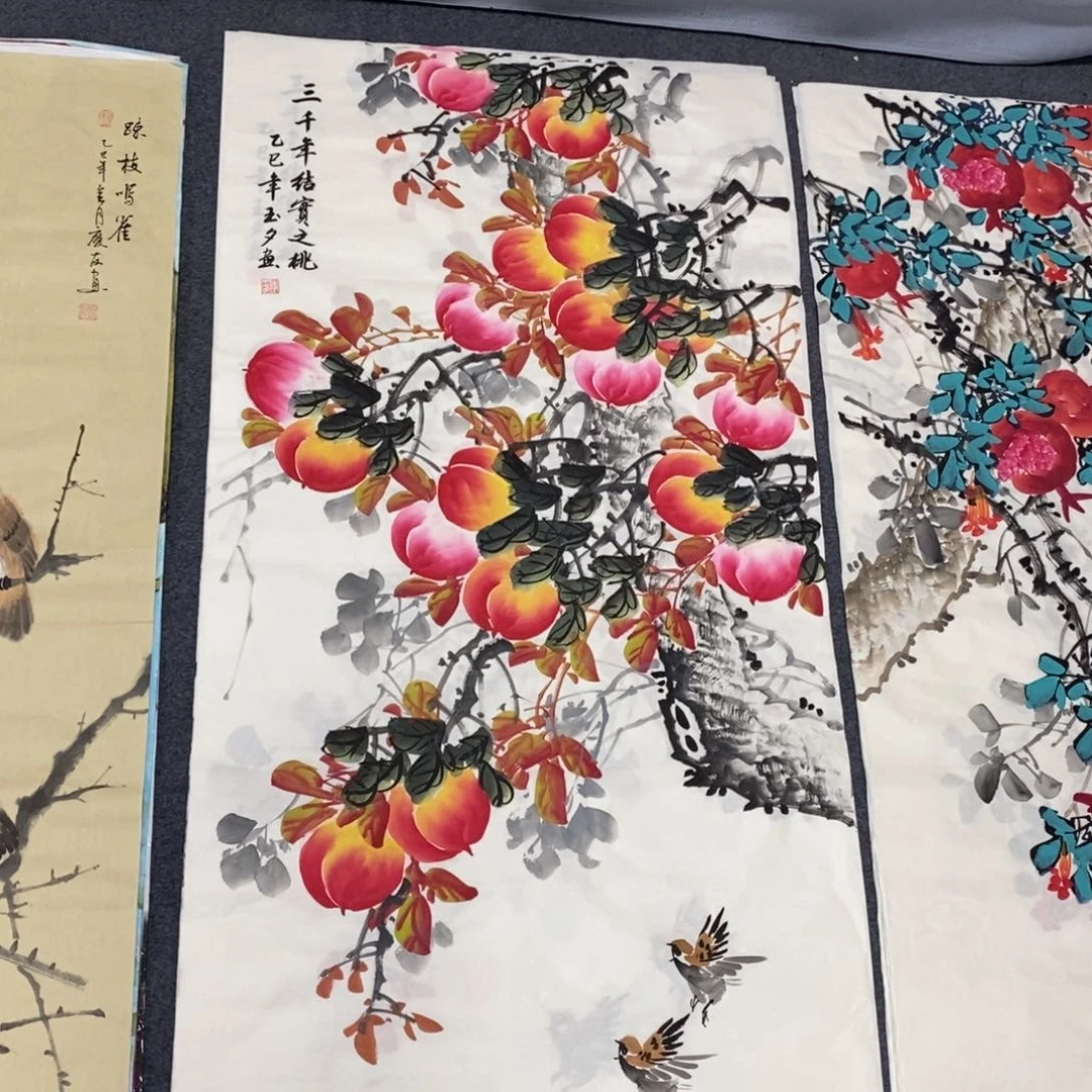 国画尺寸140✖️70四尺精品手绘画