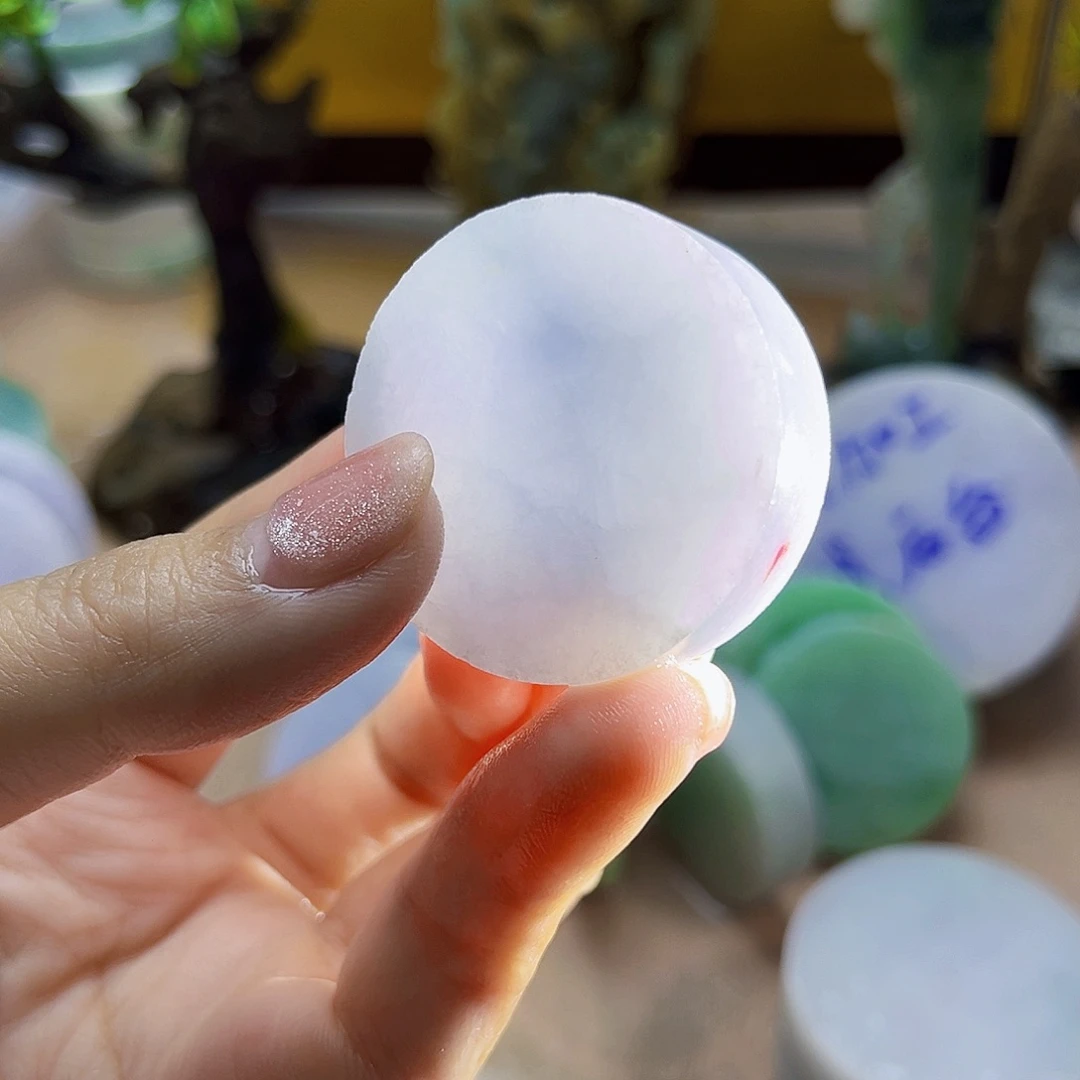 翡翠未镶嵌颈饰865……