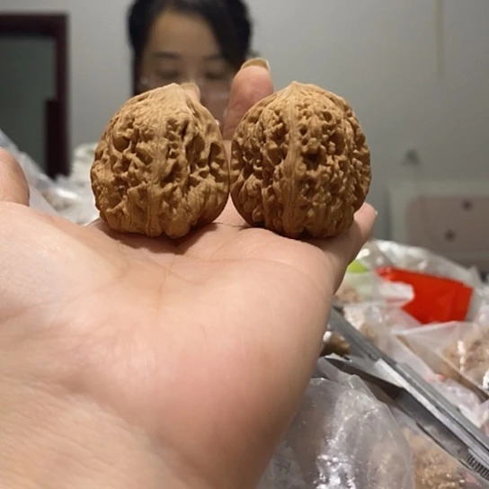 文玩核桃吊坠36平谷凹底