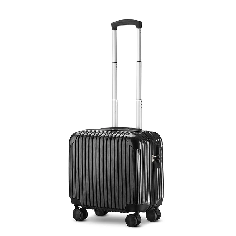 瑞士时尚16寸行李箱商务出差旅行箱万向轮登机箱结实耐用拉杆箱