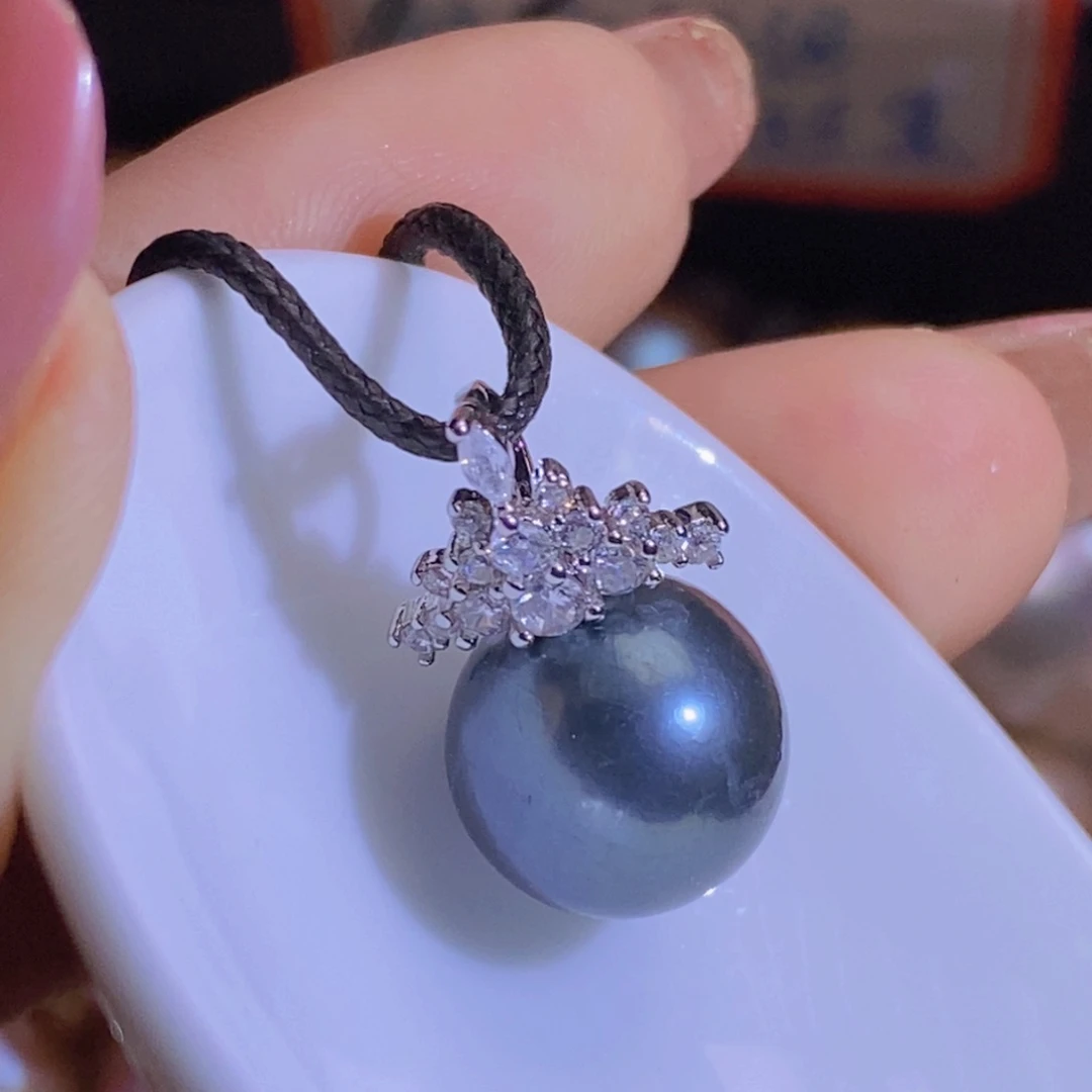 合金淡水珍珠天然淡水珍珠无染色无优化