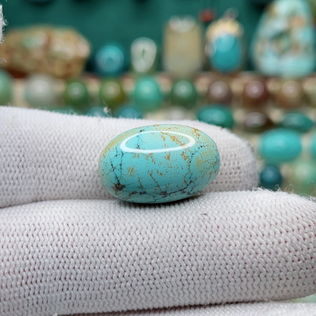 未镶嵌绿松石珠宝奇石