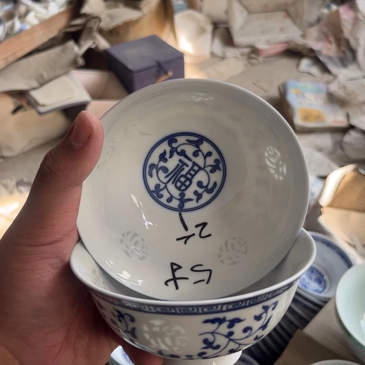 碗瓷景德镇高温细白瓷