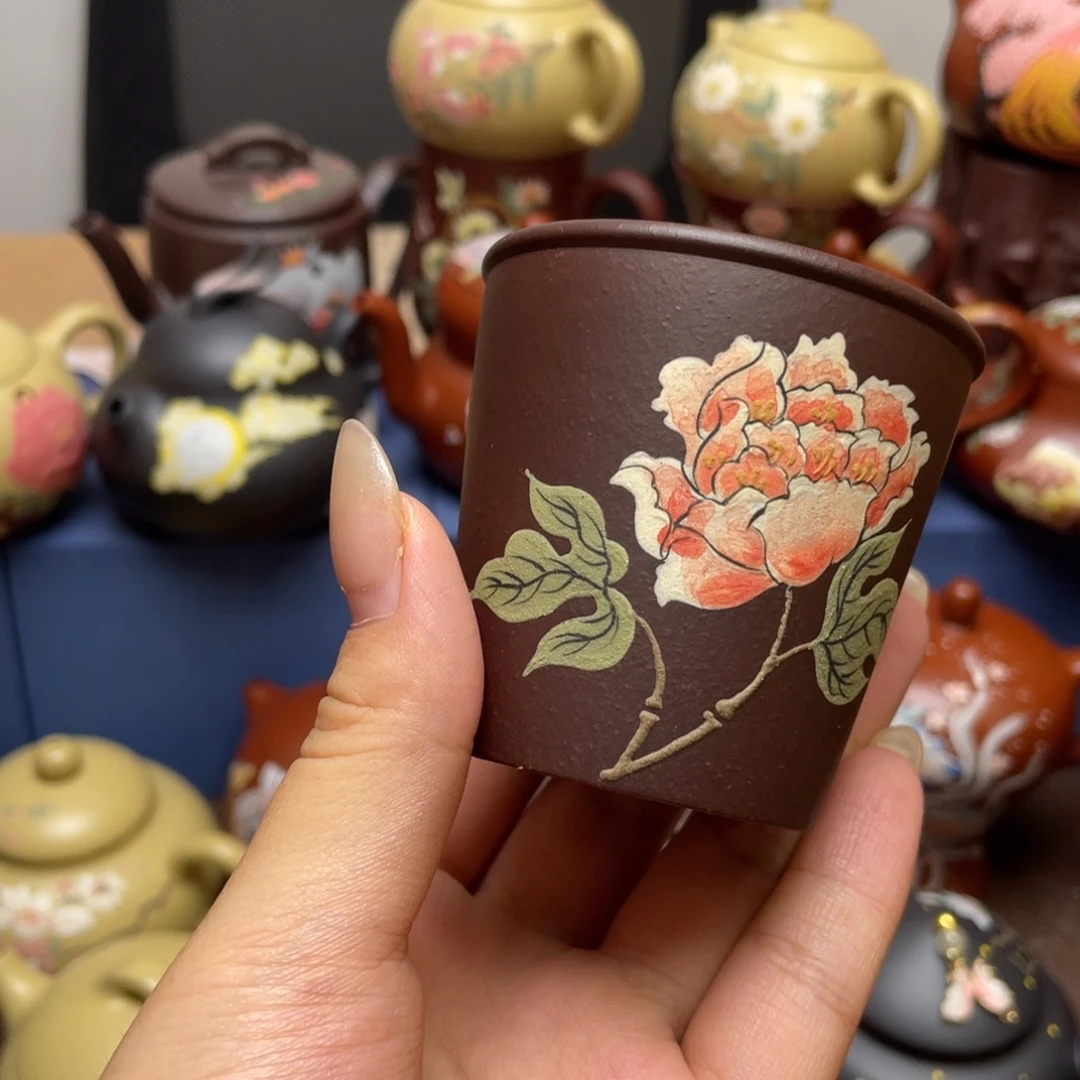 茶杯紫砂紫砂主人杯100cc